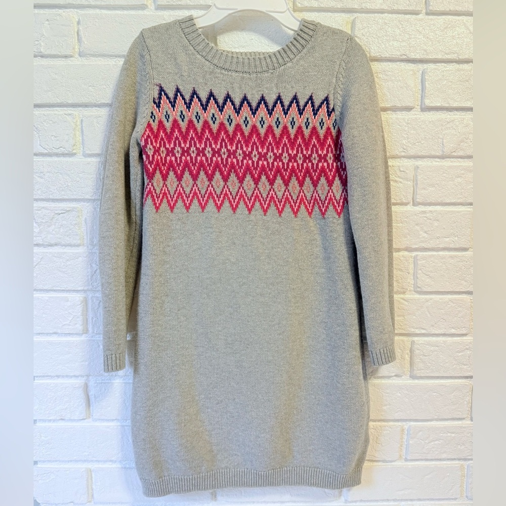 Carter's- Girls Fair Isle Sweater Dress